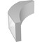 Ekena Millwork 5 1/2-in. W x 14-in. D x 22-in. H Thorton Architectural Grade PVC Knee Brace BRCP055X14X22THR - alternate 2